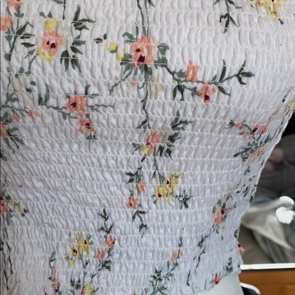 👻Floral Crop Tubetop - Picture 2 of 4